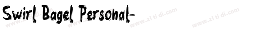 Swirl Bagel Personal字体转换 Swirl Bagel Personal字体转换